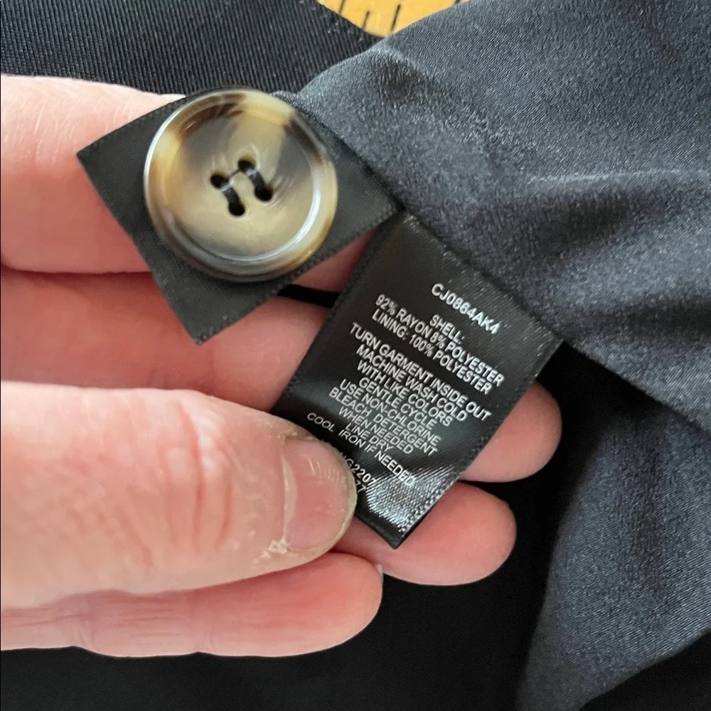 Sanctuary Women's Black Gilet Notched Collar Vest Size XS - Picture 5 of 7